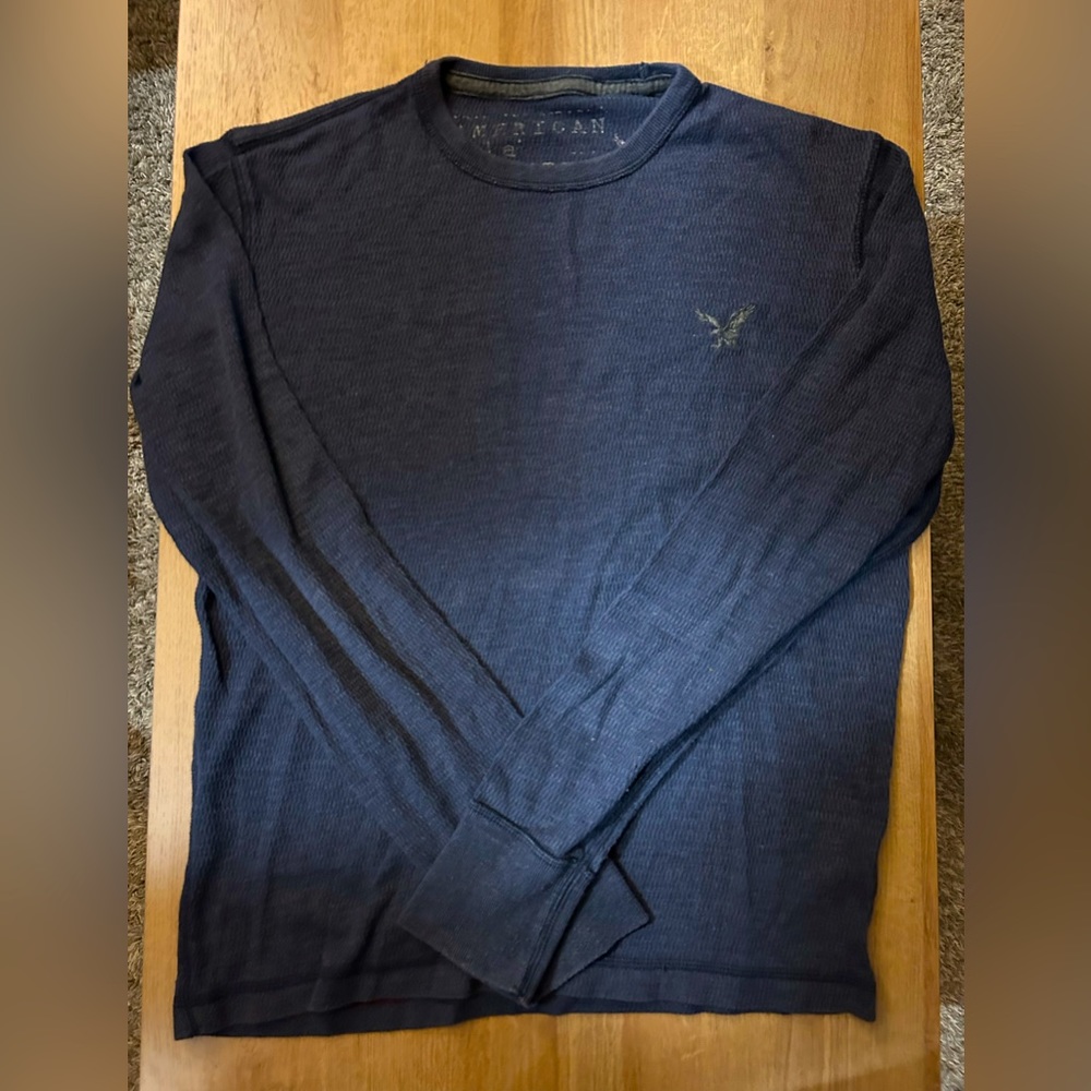 AMERICAN EAGLE VINTAGE Dark Blue Long Sleeve